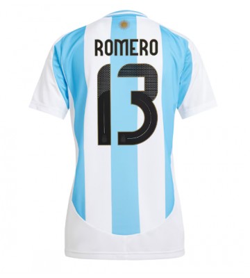 Argentina Cristian Romero #13 Primera Equipación Mujer Copa America 2024 Manga Corta